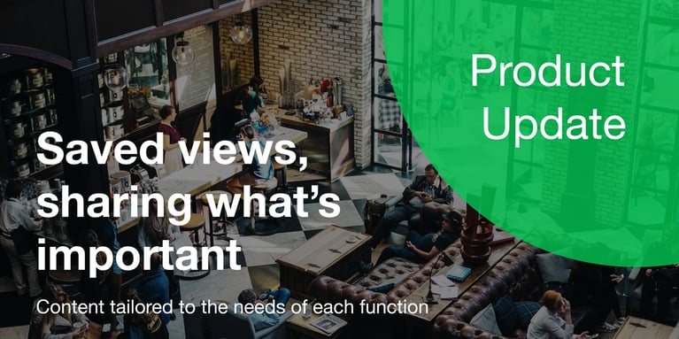 Product Update: Share saved views with your project team
